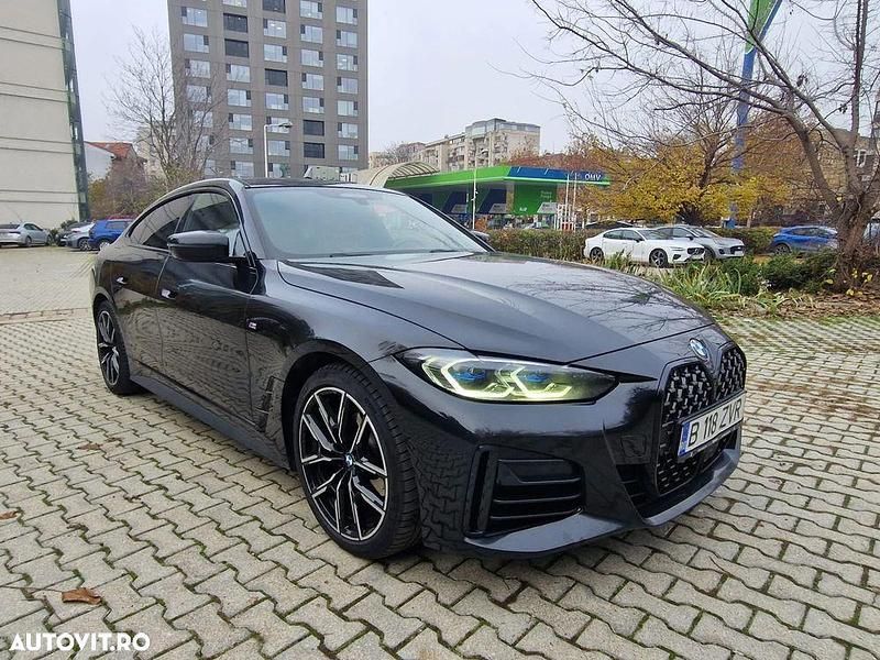 Culoarenegru Utilizat 2023 BMW 420 Gran Coupé M Sport Coupe | 36.999 EUR (Preț bun) - Imagine 1/4