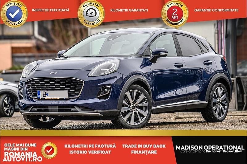 Second-hand Ford Puma 125 CP (91 kW) 2022 Culoarealbastru SUV