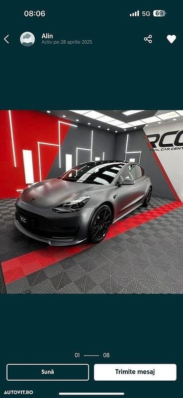 Culoaregri Utilizat 2022 Tesla Model 3 Performance Berlinǎ | 34.500 EUR (Preț OK) - Imagine 1/4