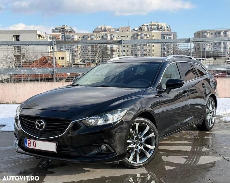 Second-hand Mazda 6 Prime-Line 150 CP (110 kW) 2014 Culoarenegru Berlinǎ