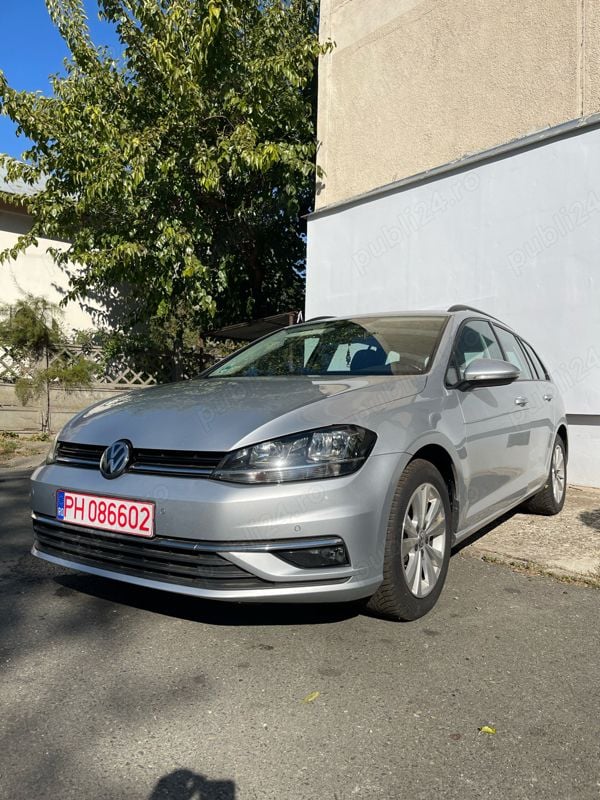 Second-hand VW Golf VII Comfortline 116 CP (85 kW) 2018 Gri Break