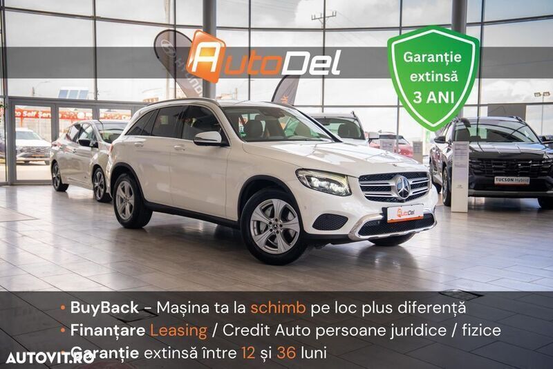 Alb Utilizat 2018 Mercedes GLC250 Exclusive SUV | 26.999 EUR (Puțin scump) - Imagine 1/4