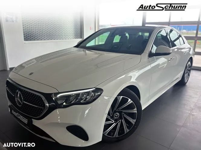 Alb Utilizat 2023 Mercedes E220 Avantgarde Berlinǎ | 51.753 EUR - Imagine 1/4