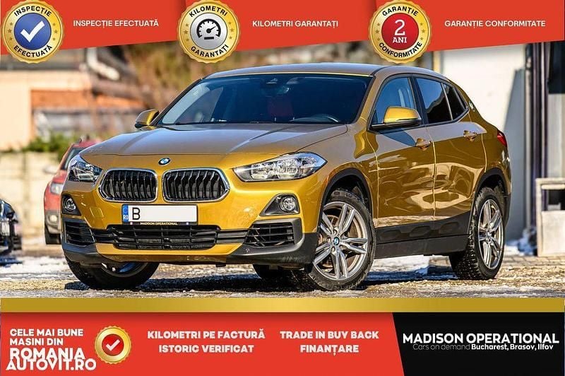 Culoaregalbeuriu Utilizat 2018 BMW X2 Advantage SUV | 19.950 EUR (Super Preț) - Imagine 1/4