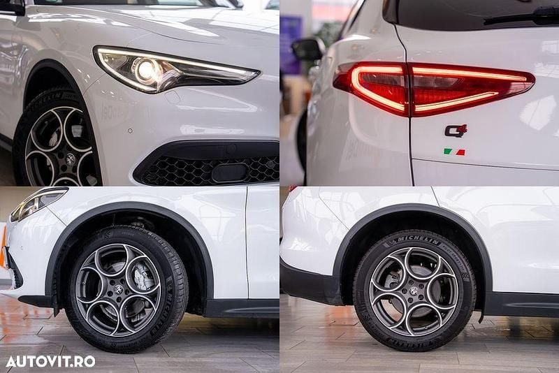 Second-hand Alfa Romeo Stelvio Tech Edition 280 CP (205 kW) 2019 Culoarealb SUV