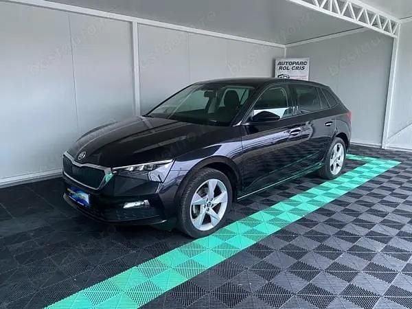 Negru Utilizat 2021 Skoda Scala Hatchback | 13.750 EUR (Preț OK) - Imagine 1/4