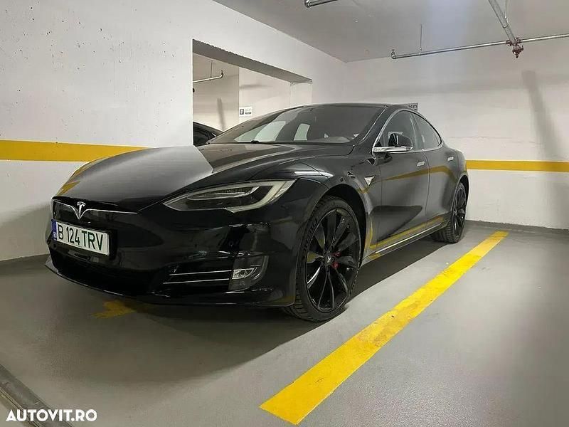 Negru Utilizat 2017 Tesla Model S Berlinǎ | 44.900 EUR - Imagine 1/4