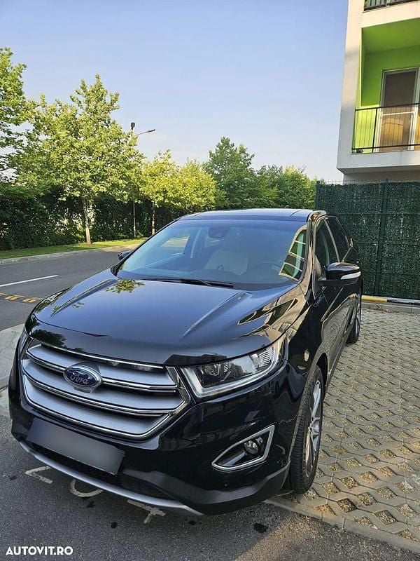 Second-hand Ford Edge 210 CP (154 kW) 2018 Culoarenegru SUV