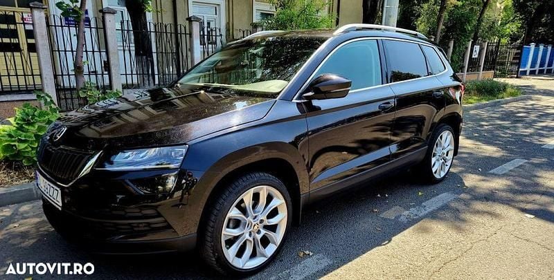 Culoarenegru Utilizat 2018 Skoda Karoq Style SUV | 15.400 EUR (Preț bun) - Imagine 1/4