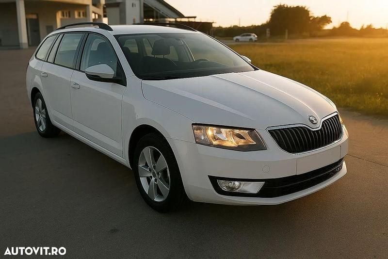 Culoarealb Utilizat 2014 Skoda Octavia Elegance Break | 8.500 EUR (Preț bun) - Imagine 1/4