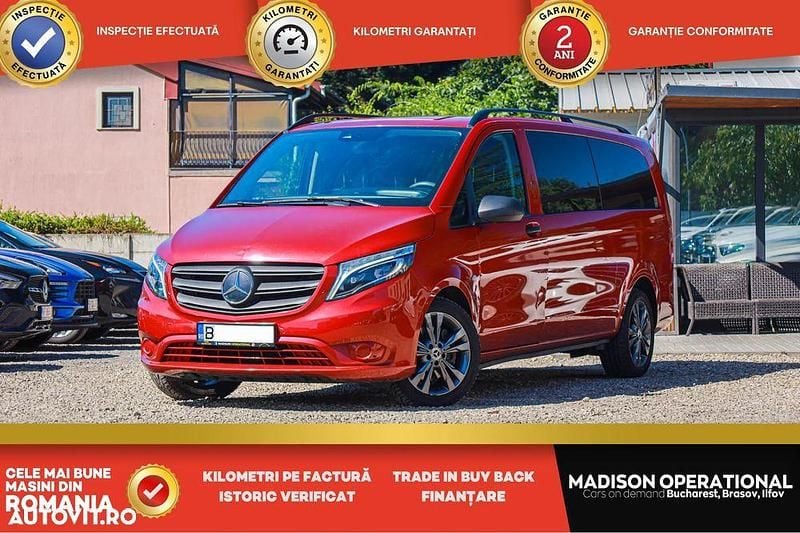 Rosu Utilizat 2022 Mercedes Vito Monovolum | 35.950 EUR (Preț OK) - Imagine 1/4