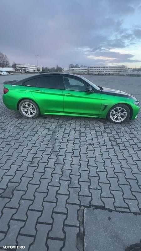 Second-hand BMW 420 Sport Line 184 CP (135 kW) 2014 Culoareverde Coupe