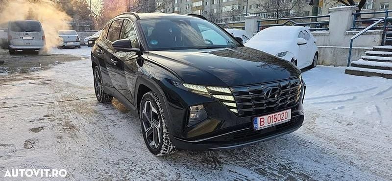 Culoarenegru Utilizat 2021 Hyundai Tucson Prime SUV | 21.990 EUR (Preț bun) - Imagine 1/4