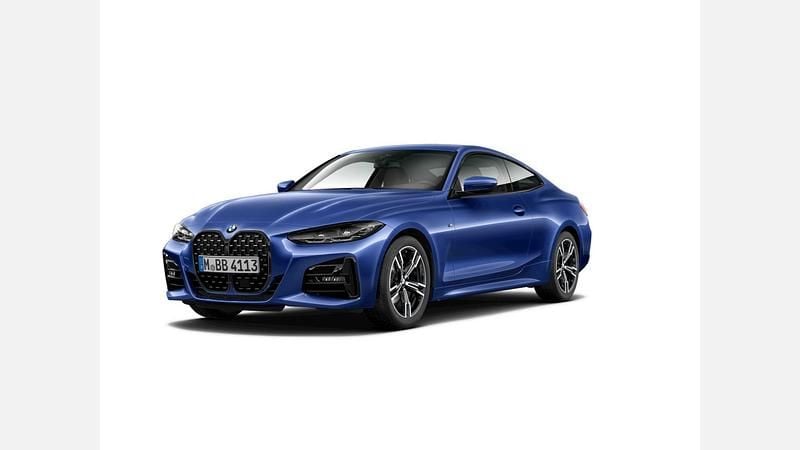 Portimao blue metallic metalizat Utilizat 2021 BMW 420 Comfort Edition Coupe | 37.607 EUR (Puțin scump) - Imagine 1/4