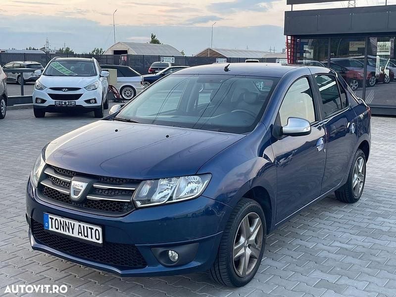 Albastru Utilizat 2016 Dacia Logan Prestige Berlinǎ | 7.107 EUR (Puțin scump) - Imagine 1/4