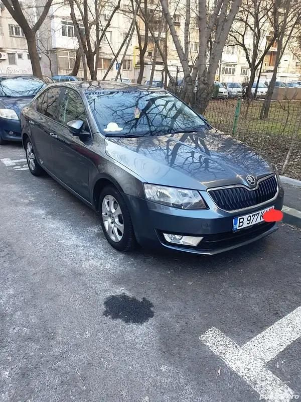 Gri Second-hand 2015 Skoda Octavia Berlinǎ | 8.377 EUR (Preț OK) - Imagine 1/4