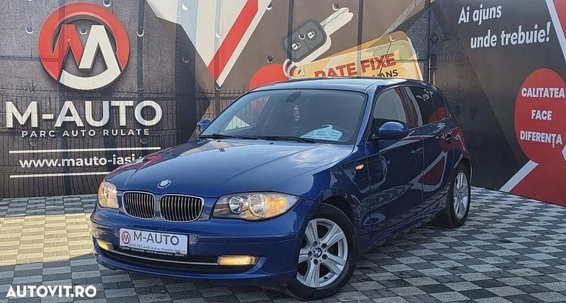 Culoarealbastru Utilizat 2009 BMW 118 Hatchback | 4.690 EUR (Scump) - Imagine 1/4