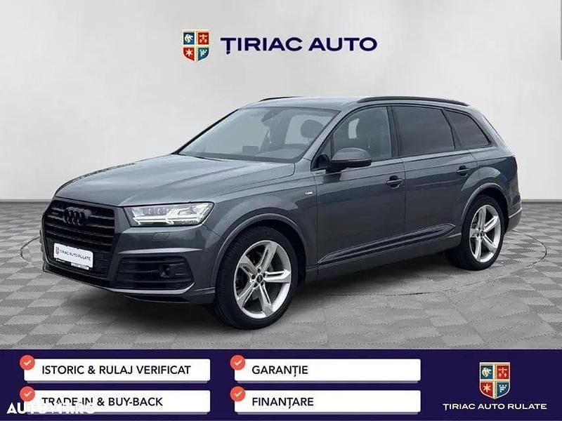 Gri Utilizat 2016 Audi Q7 SUV | 29.990 EUR (Scump) - Imagine 1/4