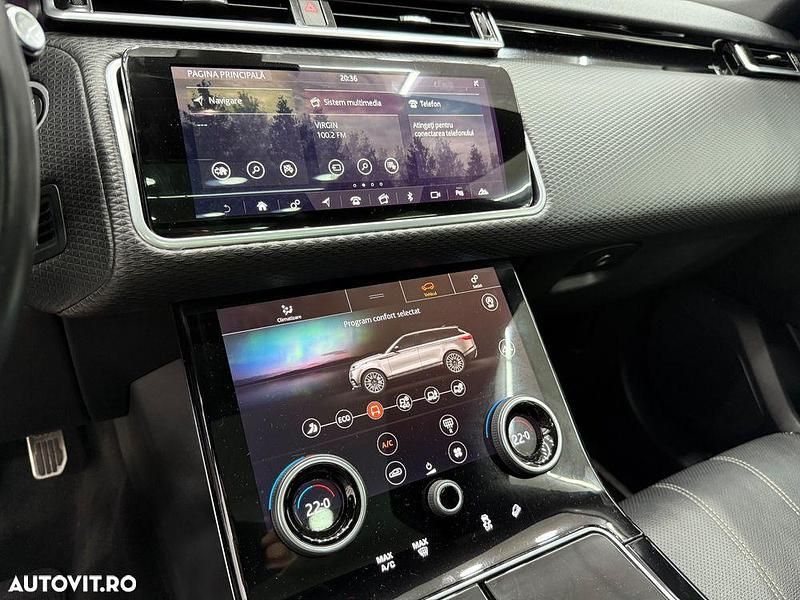 Second-hand Land Rover Range Rover Velar R-Dynamic 240 CP (176 kW) 2020 Negru SUV