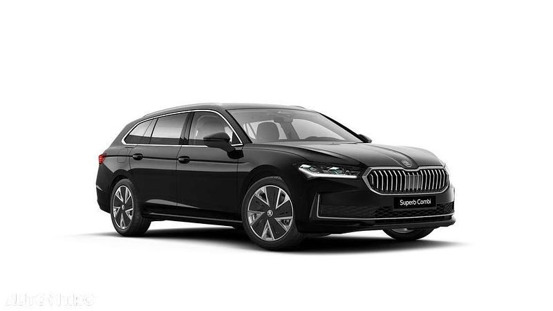 Negru Nouă 2025 Skoda Superb Break | 46.794 EUR - Imagine 1/4