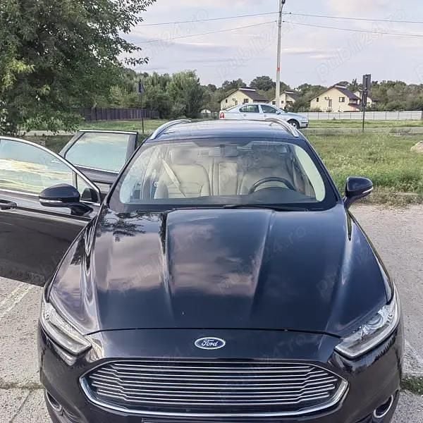 Negru Utilizat 2015 Ford Mondeo Break | 7.000 EUR (Preț OK) - Imagine 1/4