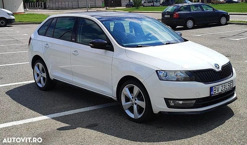 Alb Utilizat 2015 Skoda Rapid Monte Carlo Break | 7.950 EUR (Preț bun) - Imagine 1/4