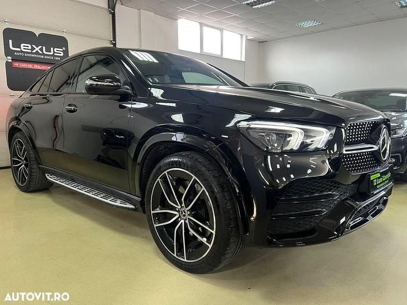 Second-hand Mercedes GLE350 AMG line 319 CP (234 kW) 2022 Culoarenegru Coupe