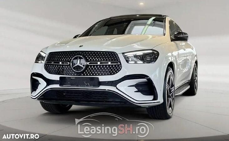 Alb Utilizat 2024 Mercedes GLE450 AMG Coupe | 95.469 EUR (Preț bun) - Imagine 1/4