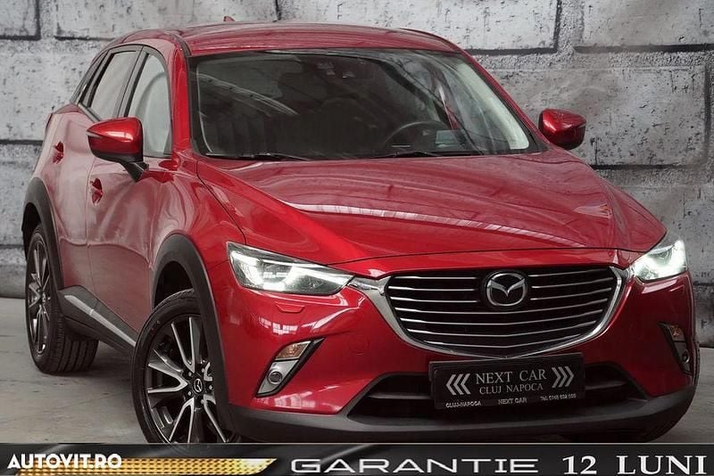Culoarerosu Utilizat 2018 Mazda CX-3 SUV | 21.750 EUR (Scump) - Imagine 1/4