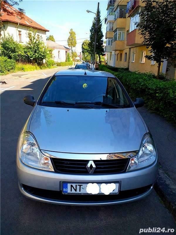 Argintiu Utilizat 2010 Renault Symbol II Berlinǎ | 2.850 EUR (Puțin scump) - Imagine 1/4