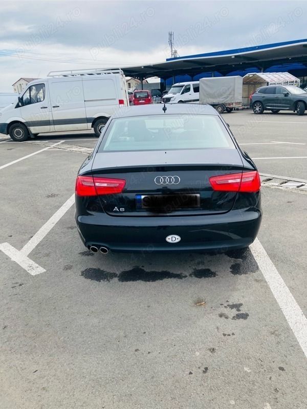 Negru Utilizat 2013 Audi A6 S-Line Berlinǎ | 12.499 EUR (Preț OK) - Imagine 1/4