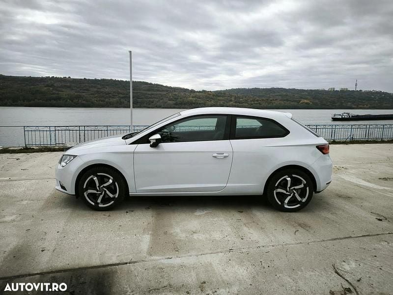 Culoarealb Utilizat 2014 Seat Leon SC Style Hatchback | 6.999 EUR - Imagine 1/4