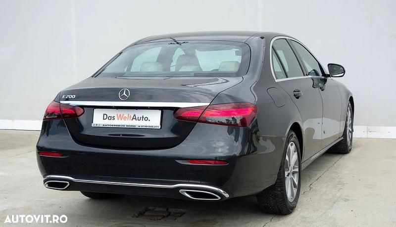 Second-hand Mercedes E200 Avantgarde 197 CP (144 kW) 2021 Culoarenegru Berlinǎ