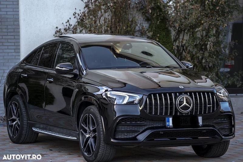 Culoarenegru Utilizat 2020 Mercedes GLE53 AMG AMG Coupe | 67.900 EUR (Preț OK) - Imagine 1/4