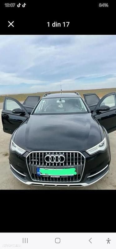 Second-hand Audi A6 Allroad 218 CP (160 kW) 2017 Culoarenegru Break