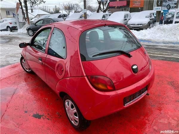 Second-hand Ford Ka 60 CP (44 kW) 2002 Rosu Hatchback