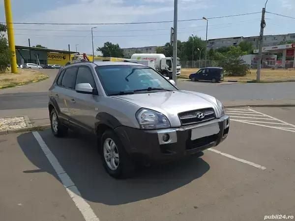 Gri Utilizat 2006 Hyundai Tucson SUV | 3.700 EUR (Preț OK) - Imagine 1/4