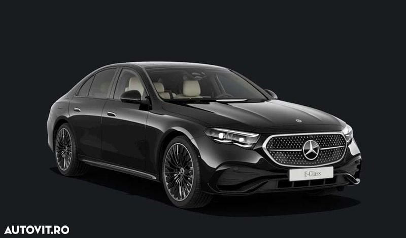 Second-hand Mercedes E200 AMG line 204 CP (150 kW) 2024 Culoarenegru Berlinǎ