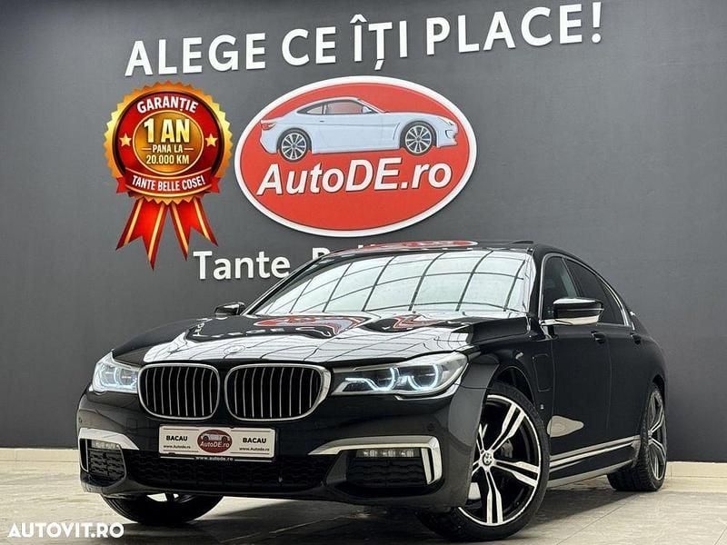 Culoarenegru Utilizat 2018 BMW 740 iPerformance Berlinǎ | 27.990 EUR (Preț OK) - Imagine 1/4