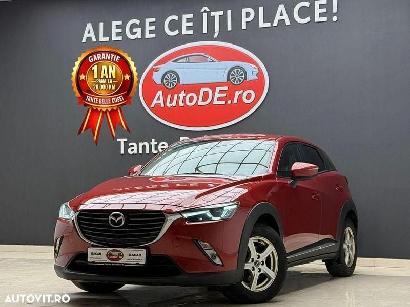 Second-hand Mazda CX-3 120 CP (88 kW) 2015 Culoarerosu SUV