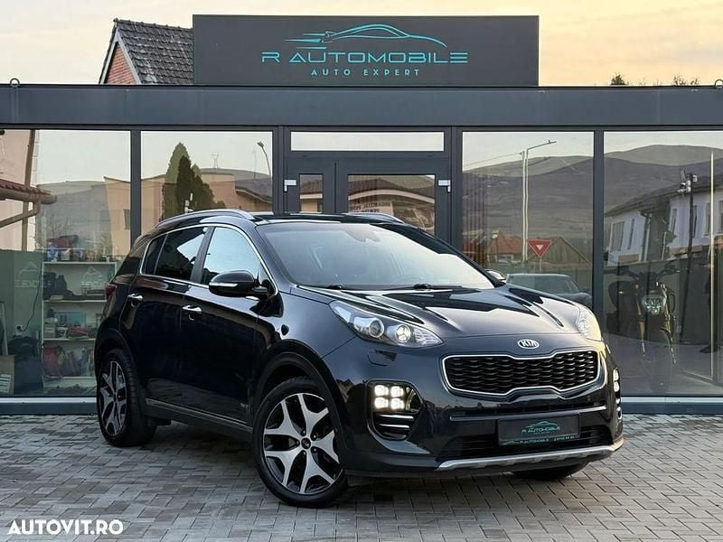 Second-hand Kia Sportage GT-Line 185 CP (136 kW) 2018 Culoarenegru SUV