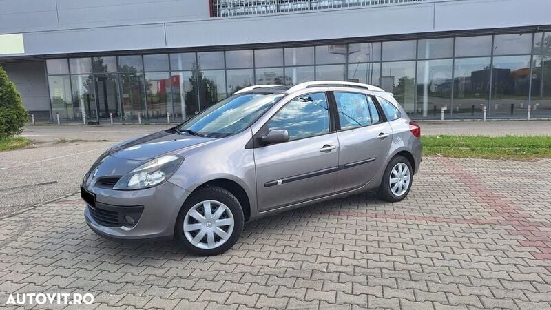 Gri Utilizat 2008 Renault Clio GrandTour Dynamique Break | 2.300 EUR - Imagine 1/4
