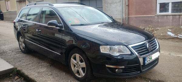 Negru Utilizat 2010 VW Passat Break | 4.900 EUR (Puțin scump) - Imagine 1/4