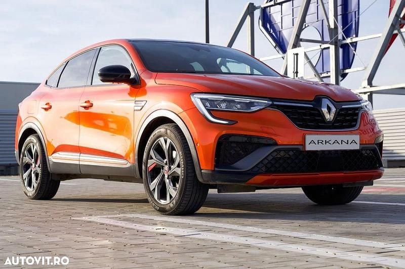 Culoareportocaliu Utilizat 2022 Renault Arkana RS Line SUV | 24.999 EUR - Imagine 1/4