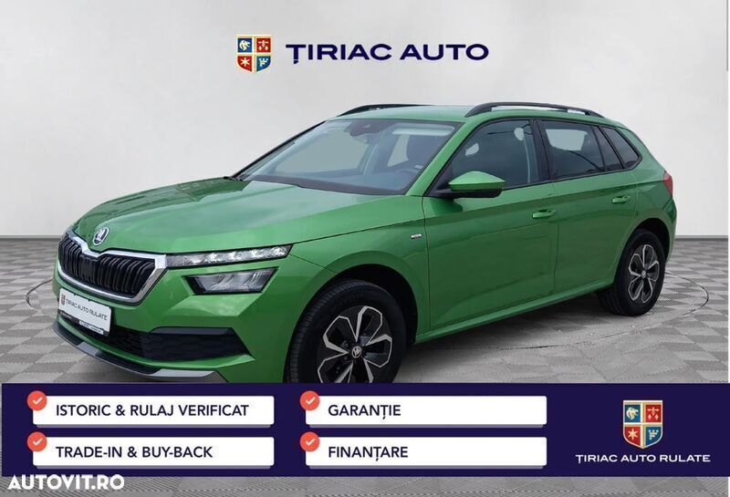 Verde Utilizat 2021 Skoda Kamiq Style SUV | 18.292 EUR (Preț OK) - Imagine 1/4