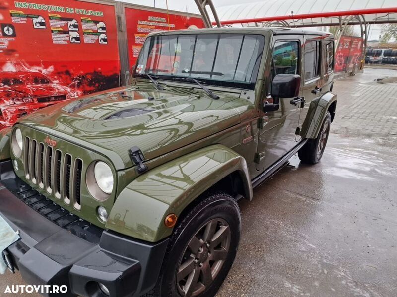 Secondhand 2016 Jeep Wrangler 2.8 Diesel 200 CP (52.500 €) Buzău