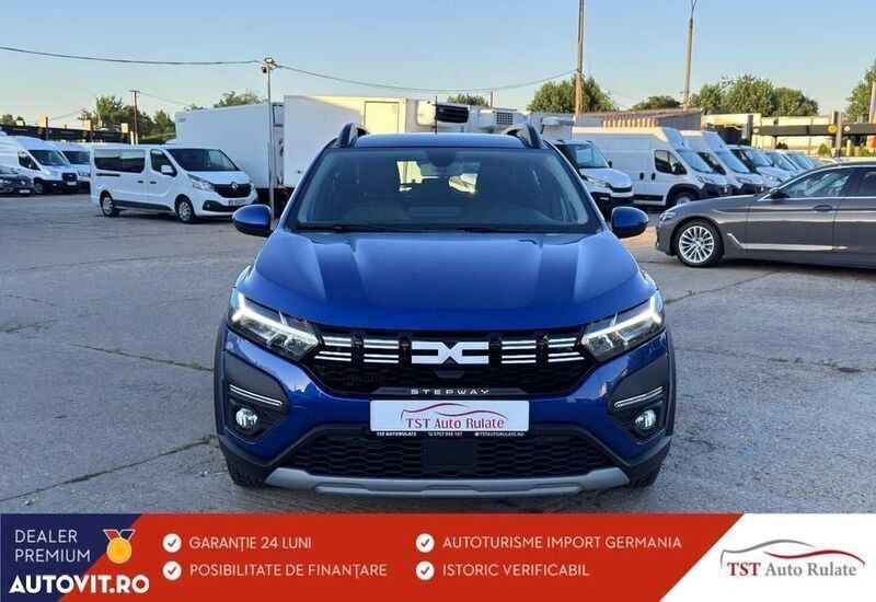 Albastru Utilizat 2022 Dacia Sandero Stepway Hatchback | 10.234 EUR (Preț bun) - Imagine 1/4