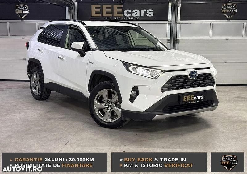 Culoarealb Utilizat 2020 Toyota RAV4 Hybrid SUV | 27.940 EUR (Puțin scump) - Imagine 1/4