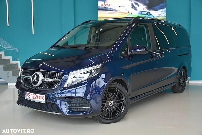 Second-hand Mercedes V250 Exclusive 190 CP (139 kW) 2020 Culoarealbastru Monovolum