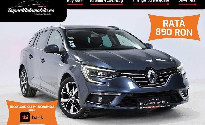 Second-hand Renault Mégane GrandTour 130 CP (95 kW) 2017 Albastru Break